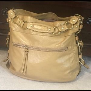 Coach authentic handbag, soft patent leather.
